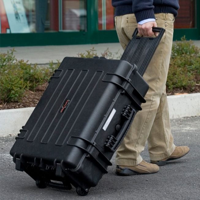 WHEELS AND TELESCOPIC HANDLE (model 5823)